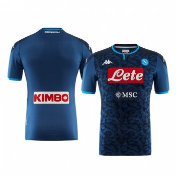 SSC Napoli Men's 19-20 Goalkeeper Replica Short Sleeve Jersey