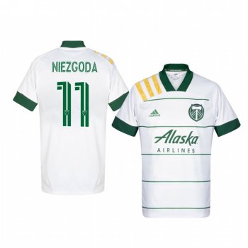 Portland Timbers Jaroslaw Niezgoda Men's 2020-21 Away Official Jersey