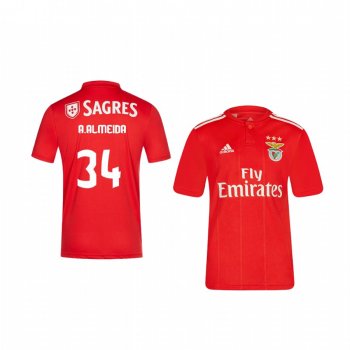 Youth Benfica André Almeida Home Jersey 18-19