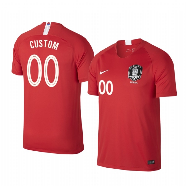 2018 World Cup South Korea Custom Men's Home Official Jersey