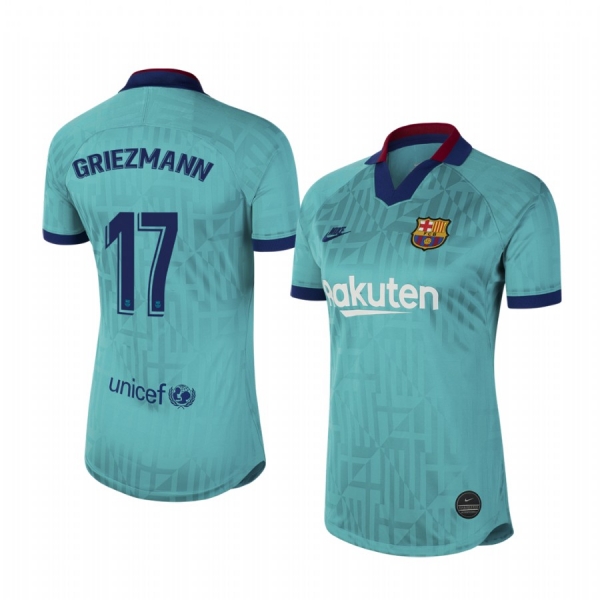 Women's Barcelona Antoine Griezmann Jersey Alternate Third 19-20