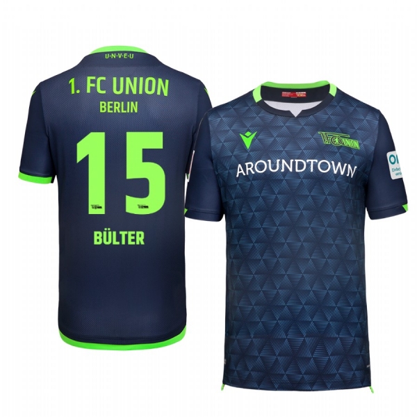 Union Berlin Marius Bulter Men's Navy Third Short Sleeve Jersey 19-20