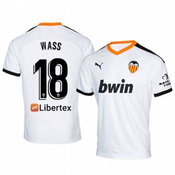 Daniel Wass Valencia Home Men's Jersey 19-20