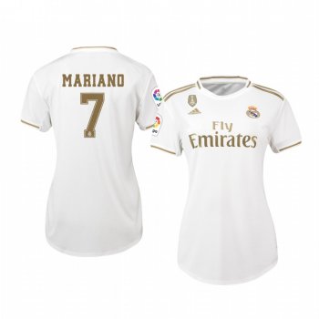 Women's Mariano Real Madrid Home Jersey 19-20