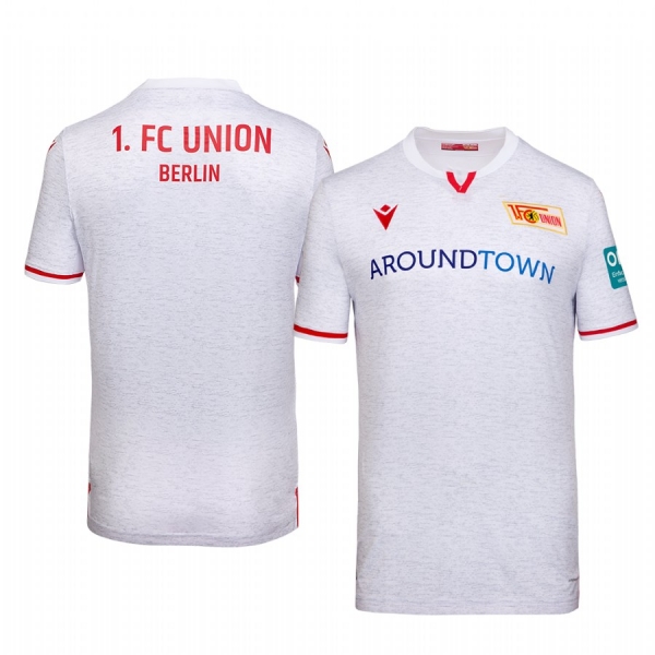 Union Berlin Men's White Away Short Sleeve Jersey 19-20