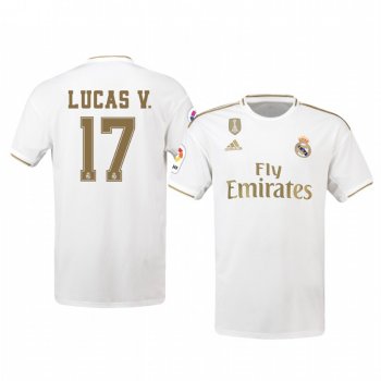 Lucas Vázquez Real Madrid 19-20 Home Jersey Men's