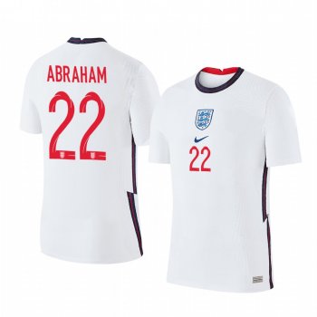 Tammy Abraham England 2020 White Home Men's Short Sleeve Jersey