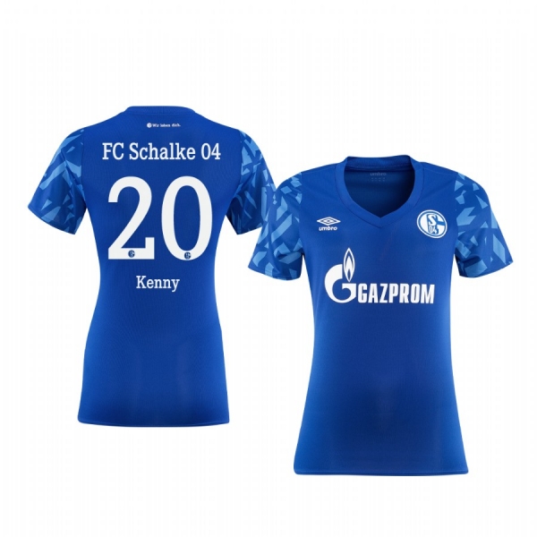 Women's Schalke 04 Jonjoe Kenny Home Jersey 19-20