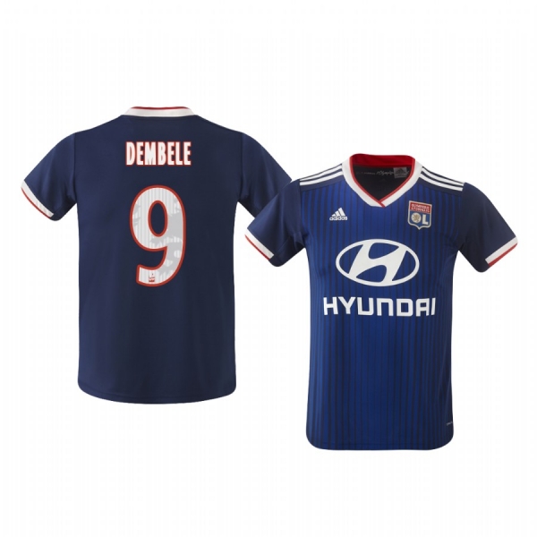 Youth Olympique Lyonnais Moussa Dembélé Away Jersey 19-20