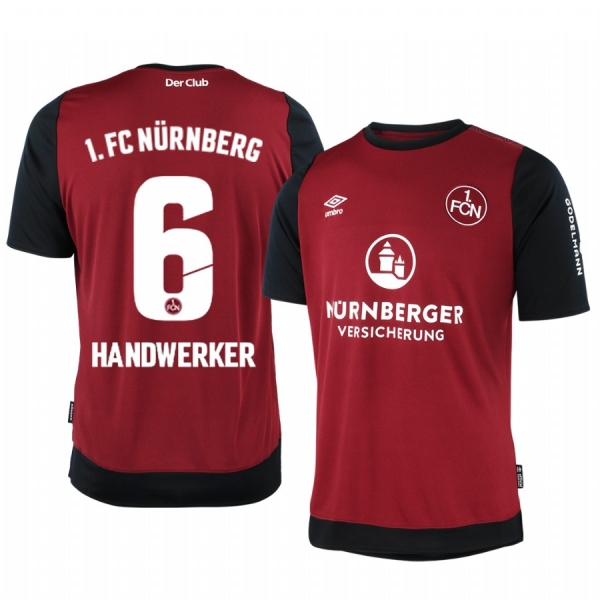 1. FC Nürnberg Tim Handwerker Home Men's Jersey 19-20