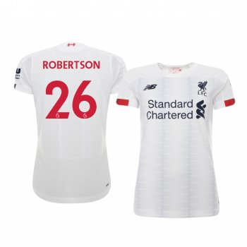 Women's Andrew Robertson Liverpool Away Short Sleeve Jersey 19-20