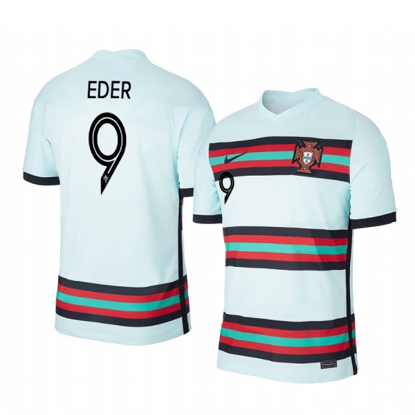 Eder Portugal 2020 White Away Men's Short Sleeve Jersey