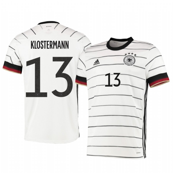 Lukas Klostermann Germany UEFA Euro 2020 Home White Authentic Jersey