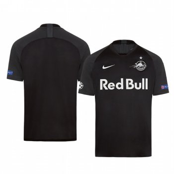 Red Bull Salzburg European Away Black Short Sleeve Jersey