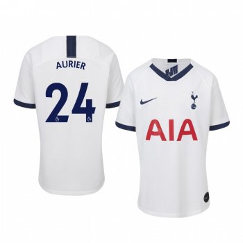 Youth Serge Aurier Tottenham Hotspur 19-20 Home White Short Sleeve Jersey