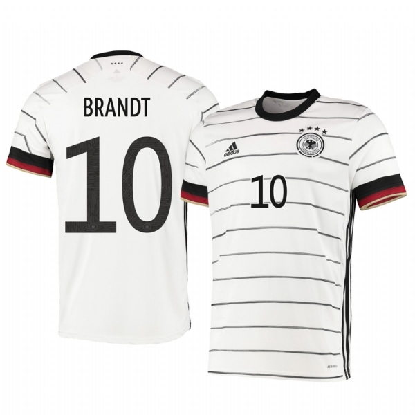 Julian Brandt Germany UEFA Euro 2020 Home White Authentic Jersey