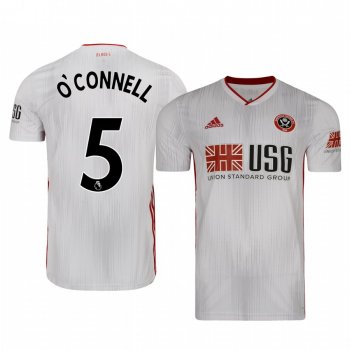 Jack O'Connell Sheffield United Away Men's Short Sleeve Jersey 19-20