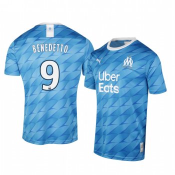 Olympique de Marseille Dario Benedetto Men's Away Jersey 19-20