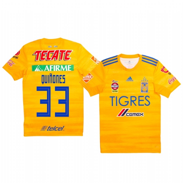 Tigres UANL Julian Quinones Home Men's Jersey 19-20