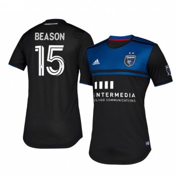 San Jose Earthquakes Tanner Beason Men's Blue Primary Official Jersey 2020