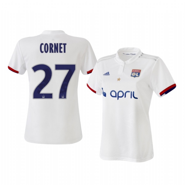 Women's Olympique Lyonnais Maxwel Cornet Home Jersey 19-20