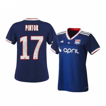 Women's Olympique Lyonnais Lenny Pintor Away Jersey 19-20