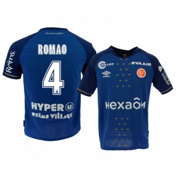 Stade de Reims Alaixys Romao Men's Away Jersey 19-20