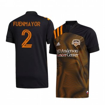 Alejandro Fuenmayor Houston Dynamo 2020-21 HTX 15 Men's Black Short Sleeve Jersey