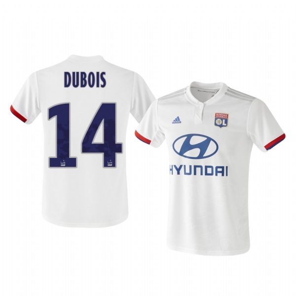 Men's Olympique Lyonnais Léo Dubois Home Jersey 19-20