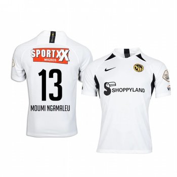 Moumi Ngamaleu BSC Young Boys Away White Short Sleeve Jersey