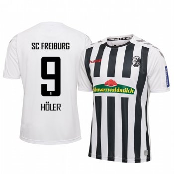 SC Freiburg Lucas Höler White Away Jersey 19-20 Men's