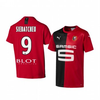 Youth Stade Rennais Theoson Siebatcheu Home Jersey 19-20