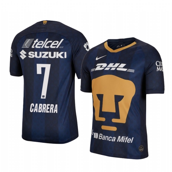 Pumas UNAM David Cabrera 19-20 Away Jersey Men's