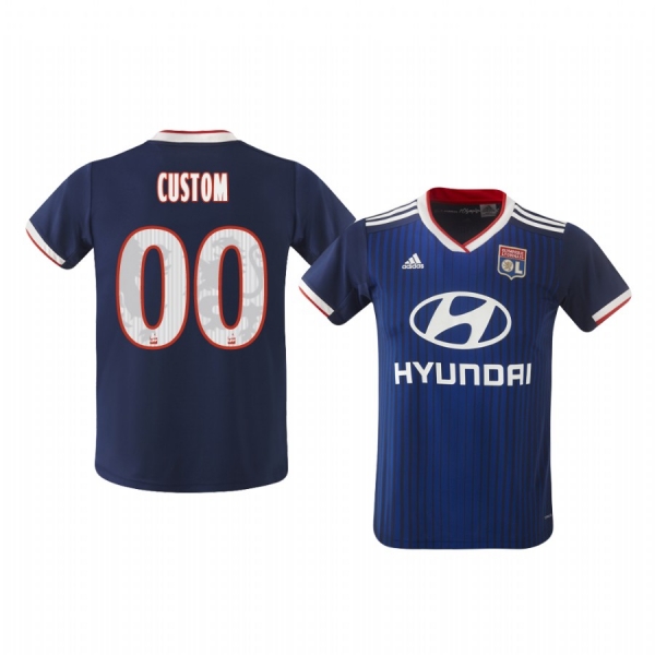 Youth Olympique Lyonnais Custom Youth Away Jersey 19-20