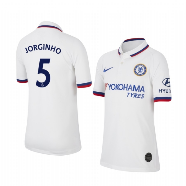 Youth Jorginho Chelsea Away Short Sleeve Jersey 19-20