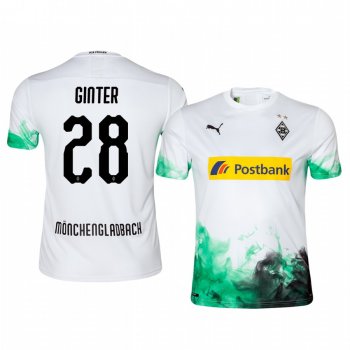 Defender Borussia Monchengladbach Matthias Ginter Men's Home Jersey 19-20