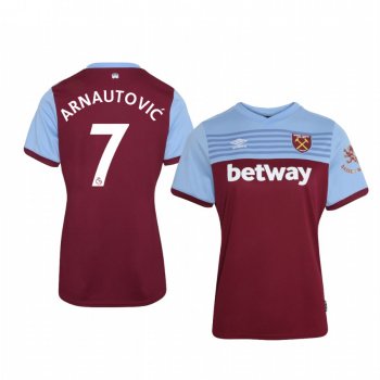 Women's Marko Arnautovic West Ham United Home Jersey 19-20