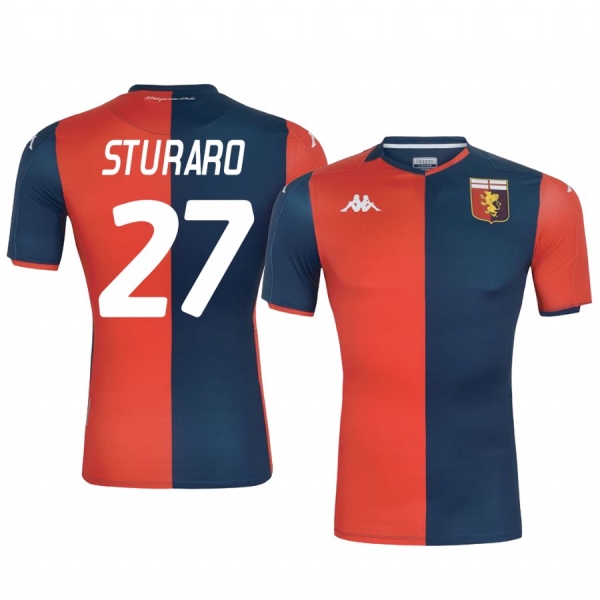 Men's Stefano Sturaro Genoa 19-20 Home Jersey