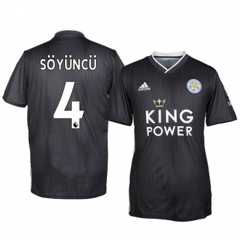 Caglar Soyuncu Leicester City Third Men's Short Sleeve Jersey 19-20