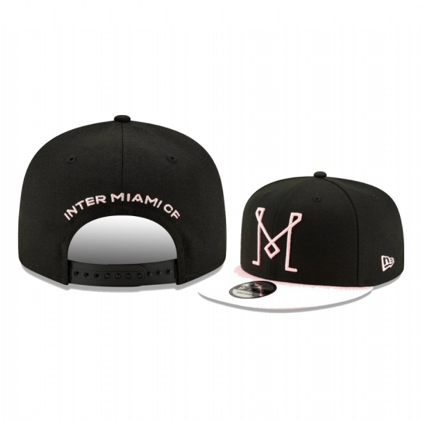 Inter Miami Black Starting Snapback 9FIFTY Hat