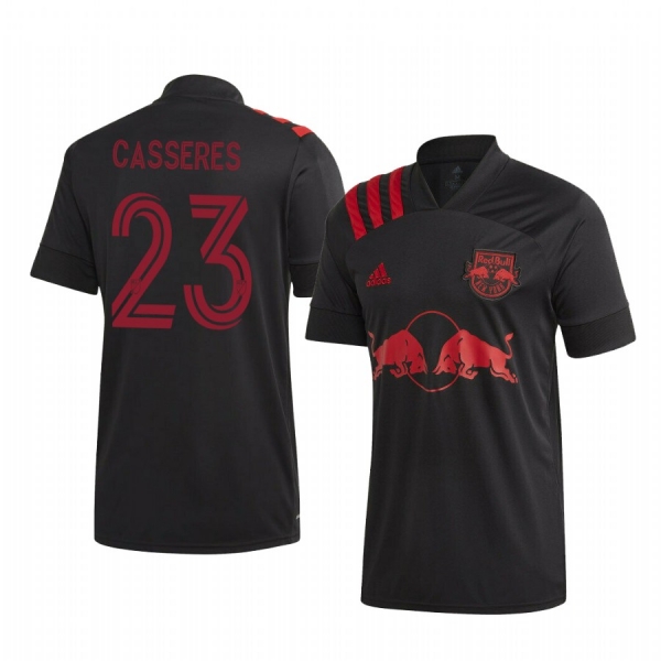 New York Red Bulls Cristian Cásseres Men's 2020-21 Away Official Jersey