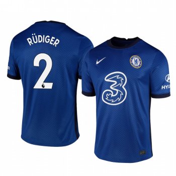 Antonio Rüdiger Chelsea 2020 Home Replica Short Sleeve Jersey