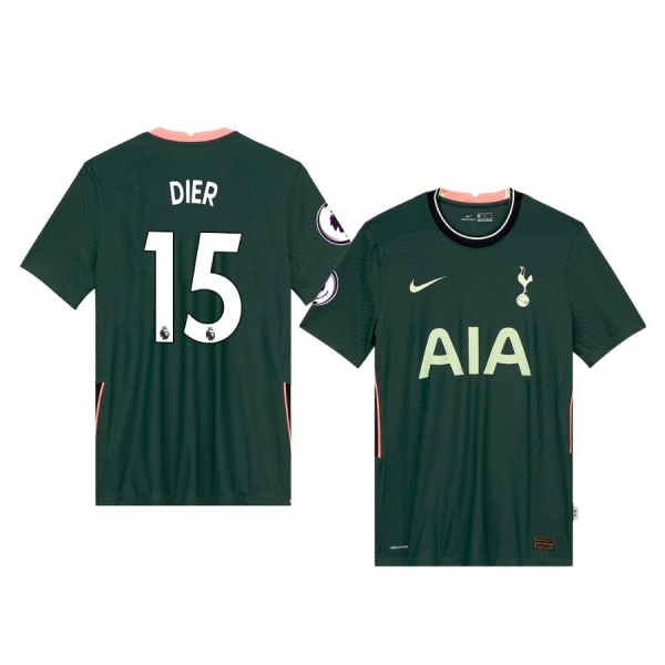 Eric Dier Hotspur Football Club 2020-21 Away Men's Green Short Sleeve Jersey