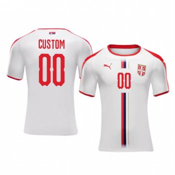 2018 World Cup Serbia Custom Men's Away Official Jersey