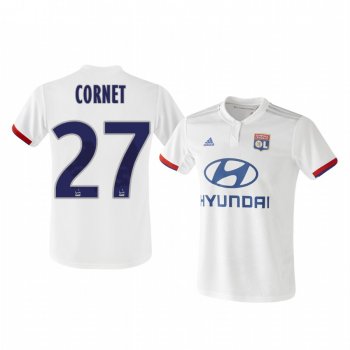 Men's Olympique Lyonnais Maxwel Cornet Home Jersey 19-20