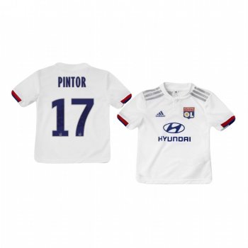 Youth Olympique Lyonnais Lenny Pintor Home Jersey 19-20