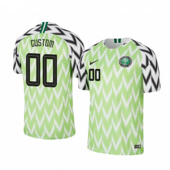 2019 World Cup Nigeria Custom Men's Home FIFA Jersey