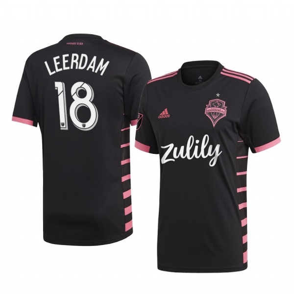 Kelvin Leerdam Seattle Sounders FC Short Sleeve Men's Away Jersey 19-20