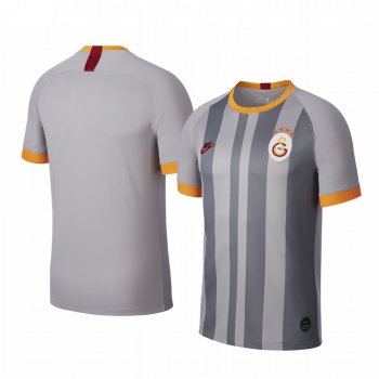 Galatasaray 19-20 Gray Third Men's Short Sleeve Jersey