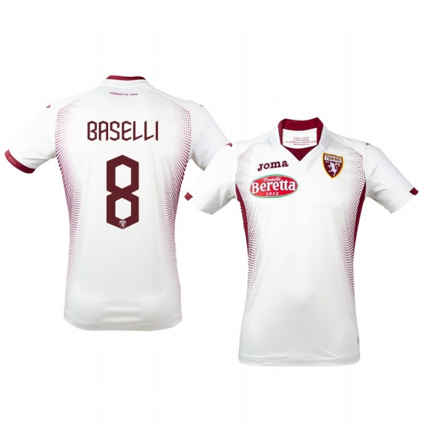 Daniele Baselli Torino 19-20 Away Short Sleeve Jersey